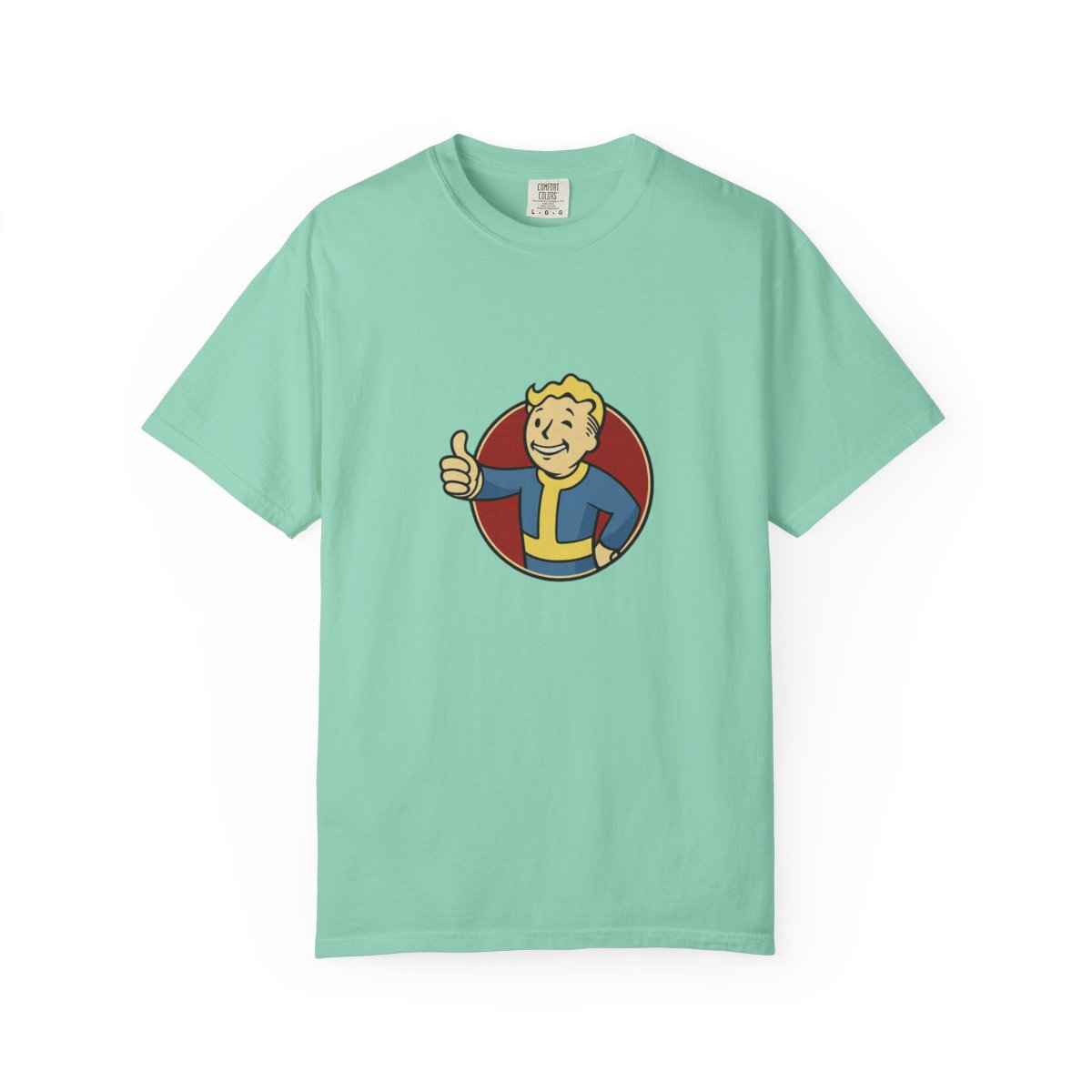 Fallout Vault Boy Retro Wasteland T-Shirt - alternate angle 5, merchandise