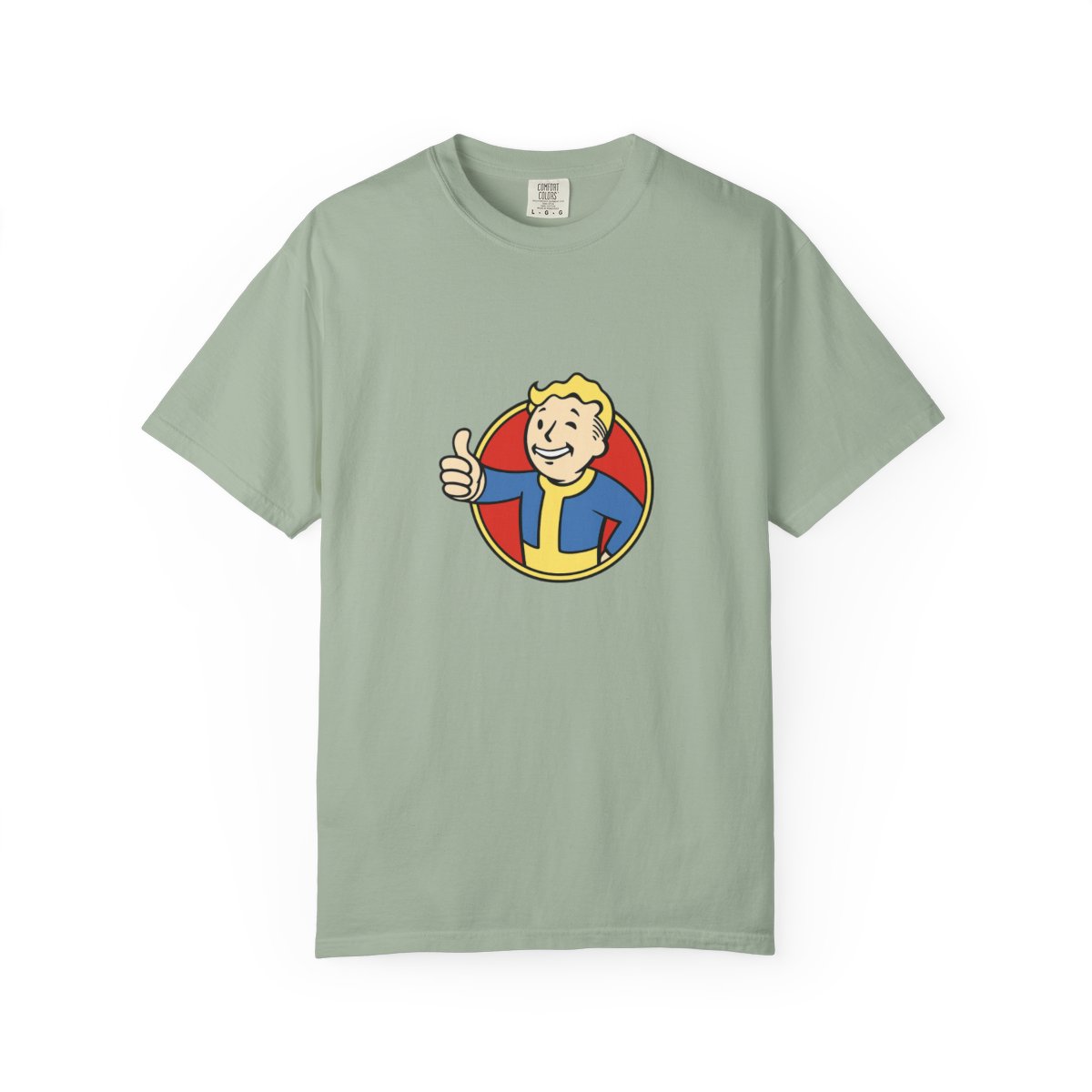 Fallout Vault Boy Thumbs-Up T-Shirt - alternate angle 3, merchandise